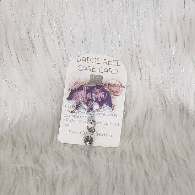 Badge Reels - Glitter Boss