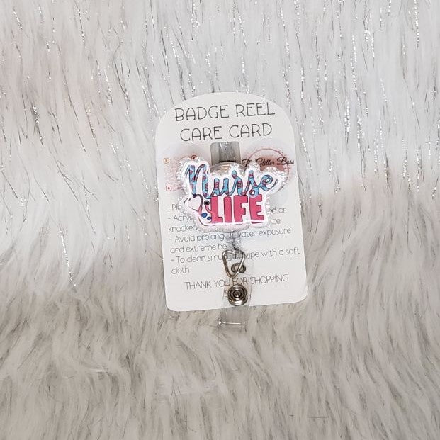 Badge Reels - Glitter Boss