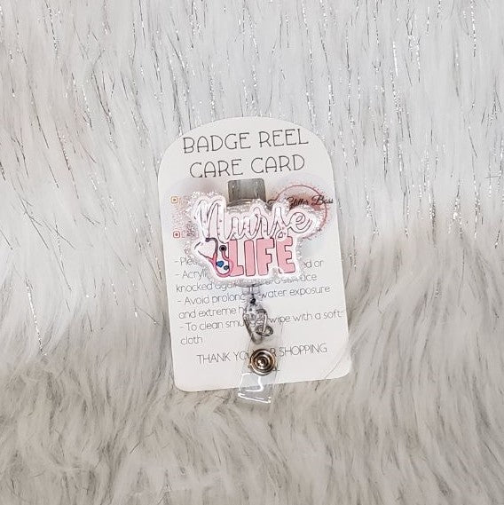 Badge Reels - Glitter Boss
