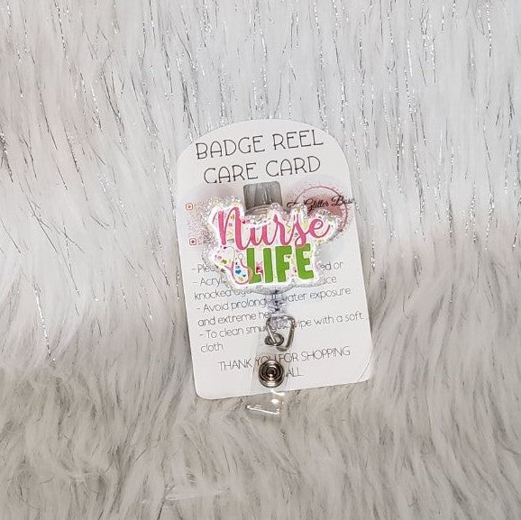 Badge Reels - Glitter Boss