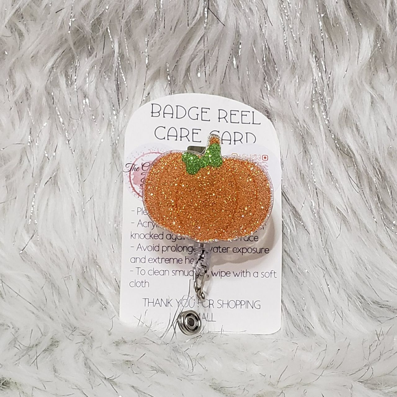 Badge Reels - Glitter Boss