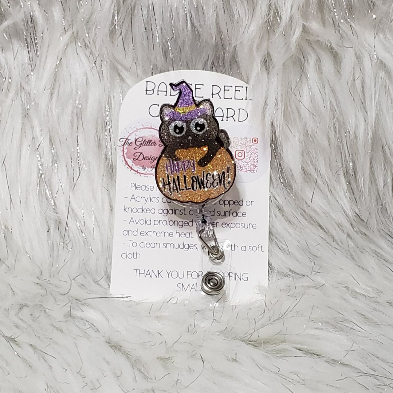 Badge Reels - Glitter Boss
