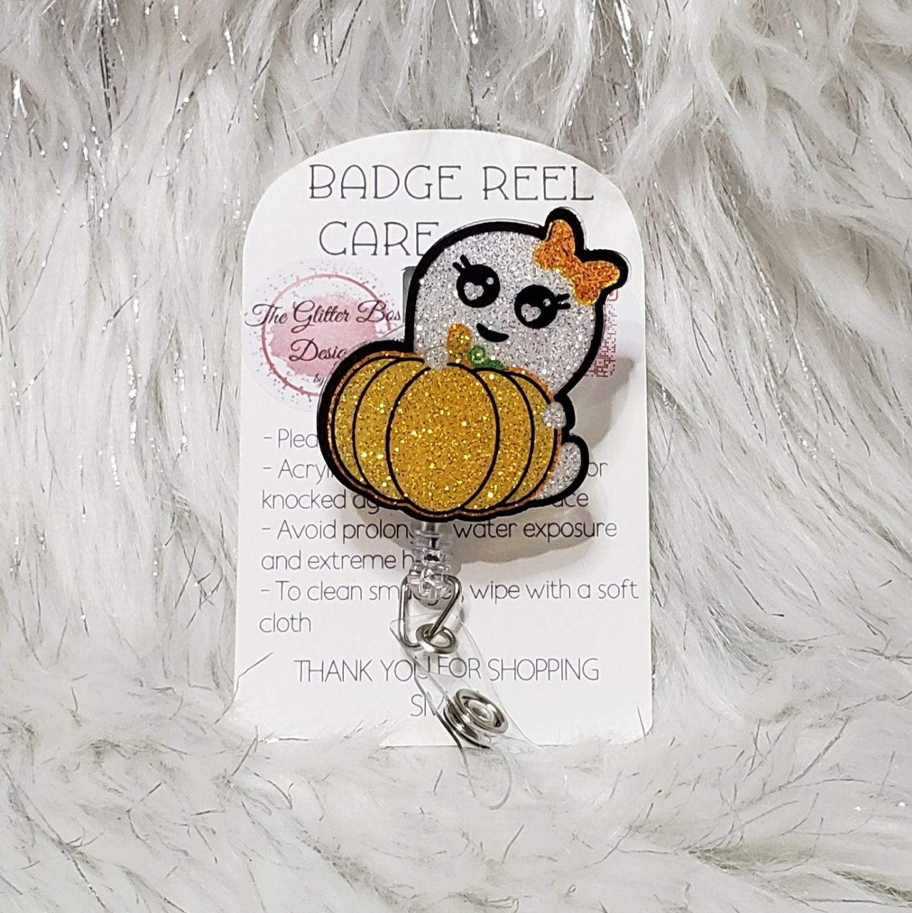 Badge Reels - Glitter Boss