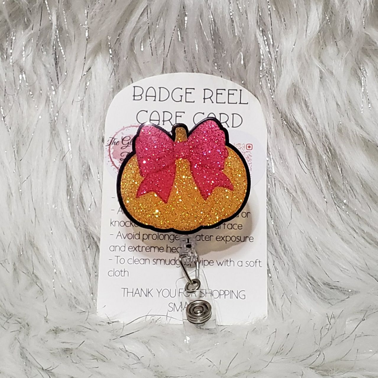 Badge Reels - Glitter Boss