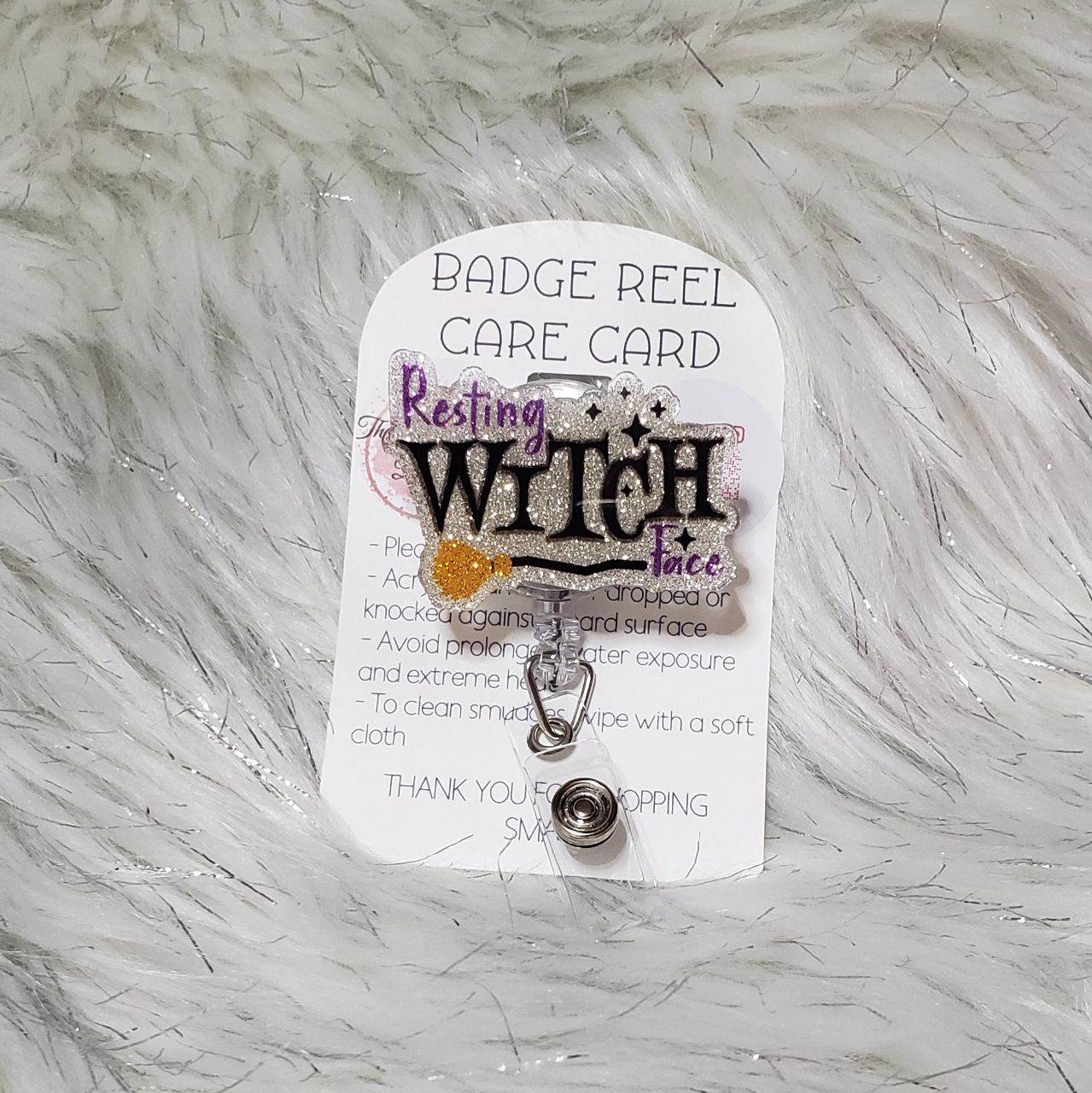 Badge Reels - Glitter Boss