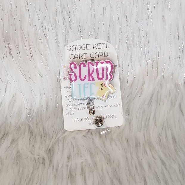 Badge Reels - Glitter Boss