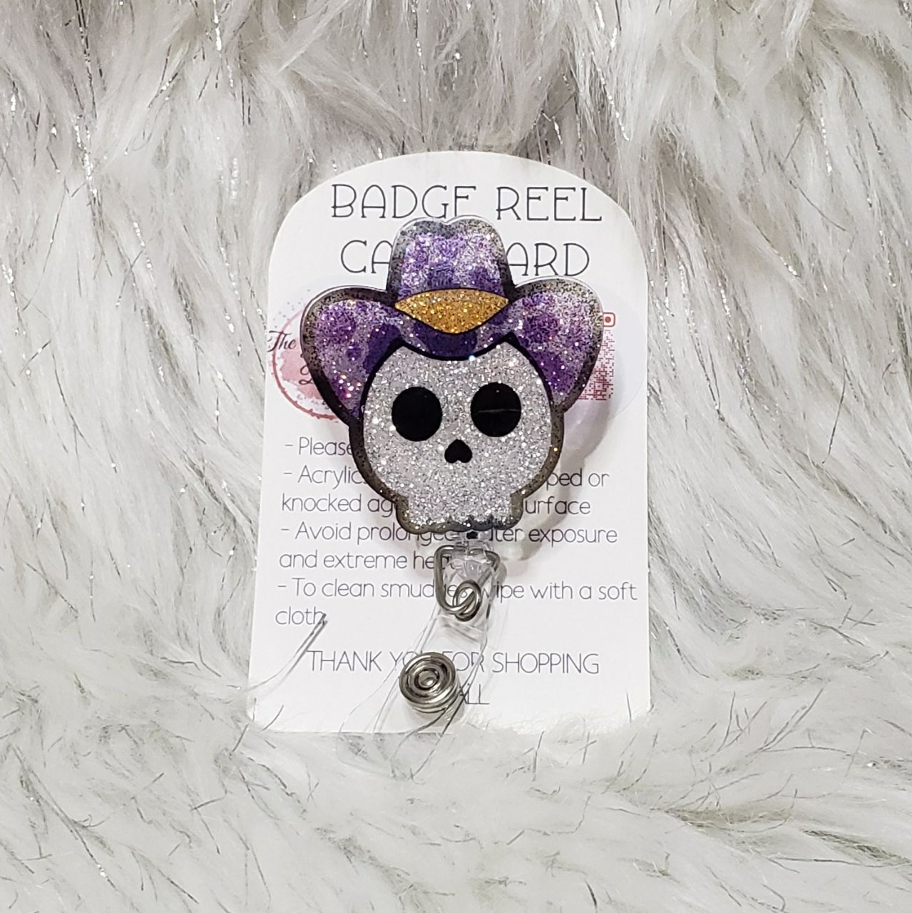 Badge Reels - Glitter Boss