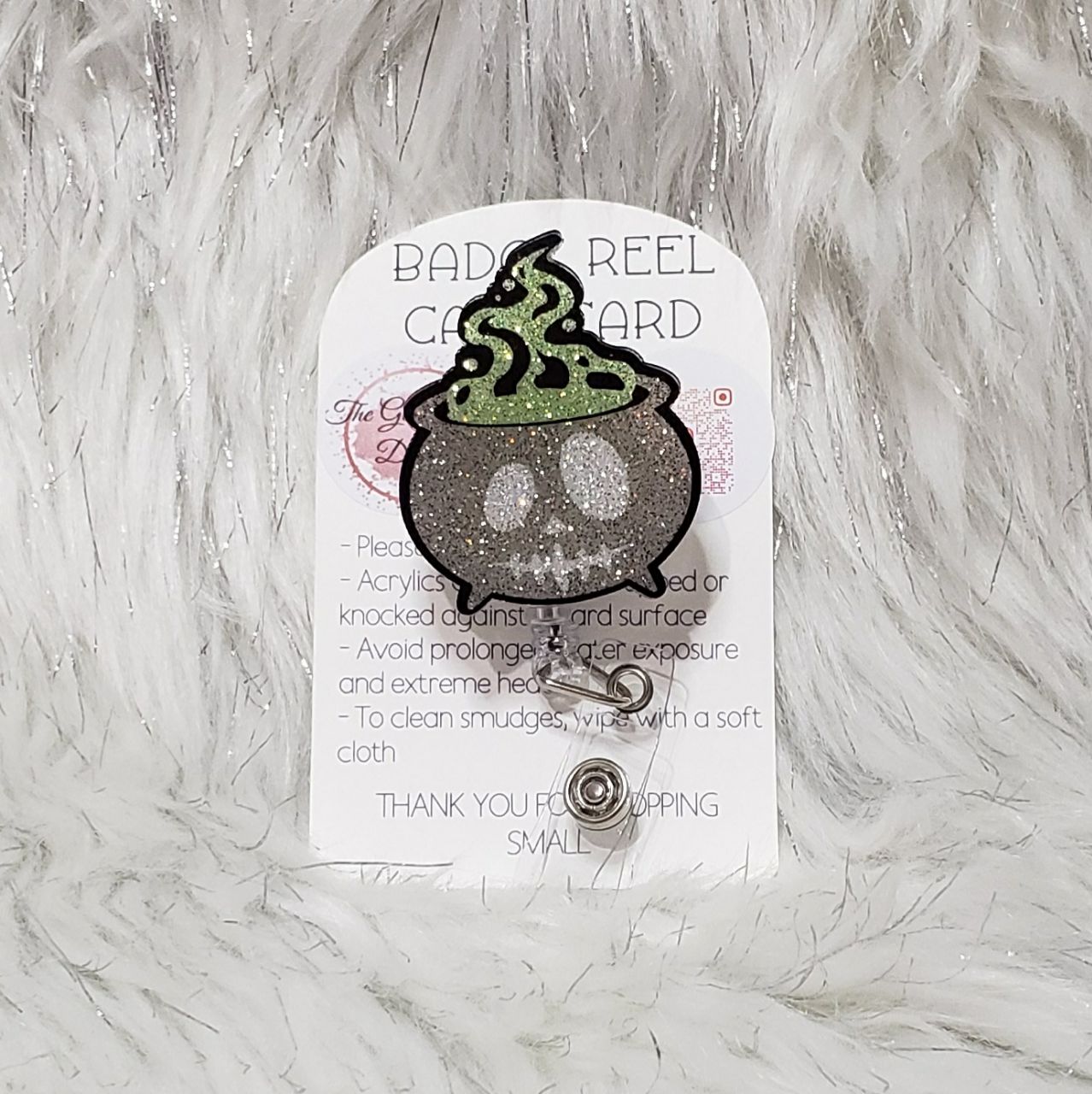 Badge Reels - Glitter Boss