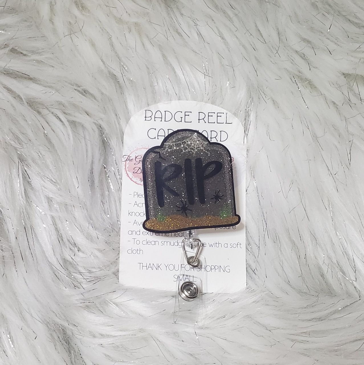 Badge Reels - Glitter Boss
