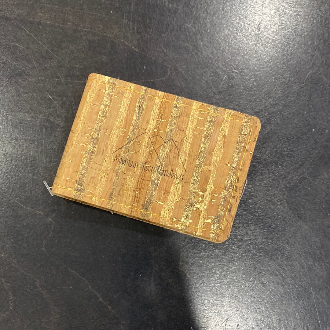 Tall Snap Cork Card Wallet