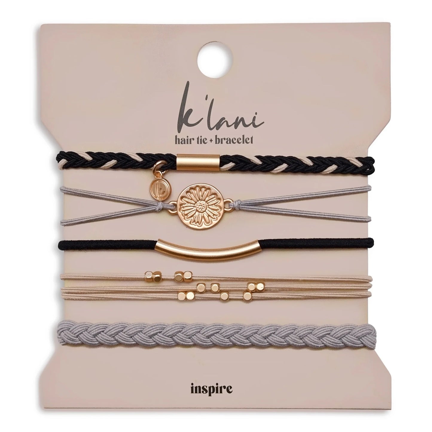 K'Lani Hair Tie + Bracelet - The Collective Market - STV