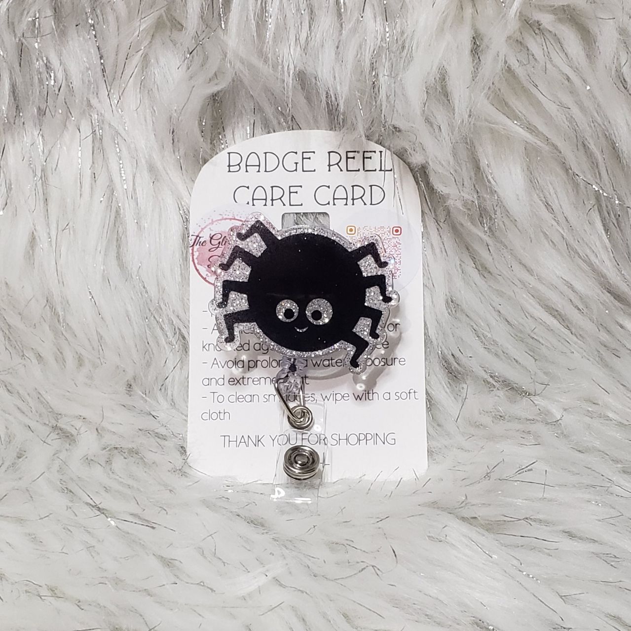 Badge Reels - Glitter Boss
